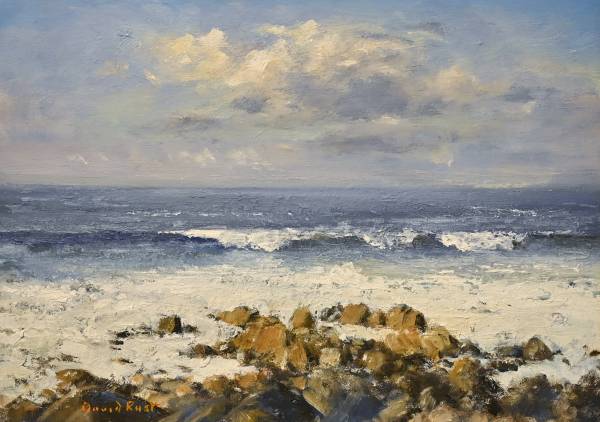 - Oil on Board, Painting by David Rust, measuring 29 x 41 cm (H x W) framed at 48 x 60 cm £750